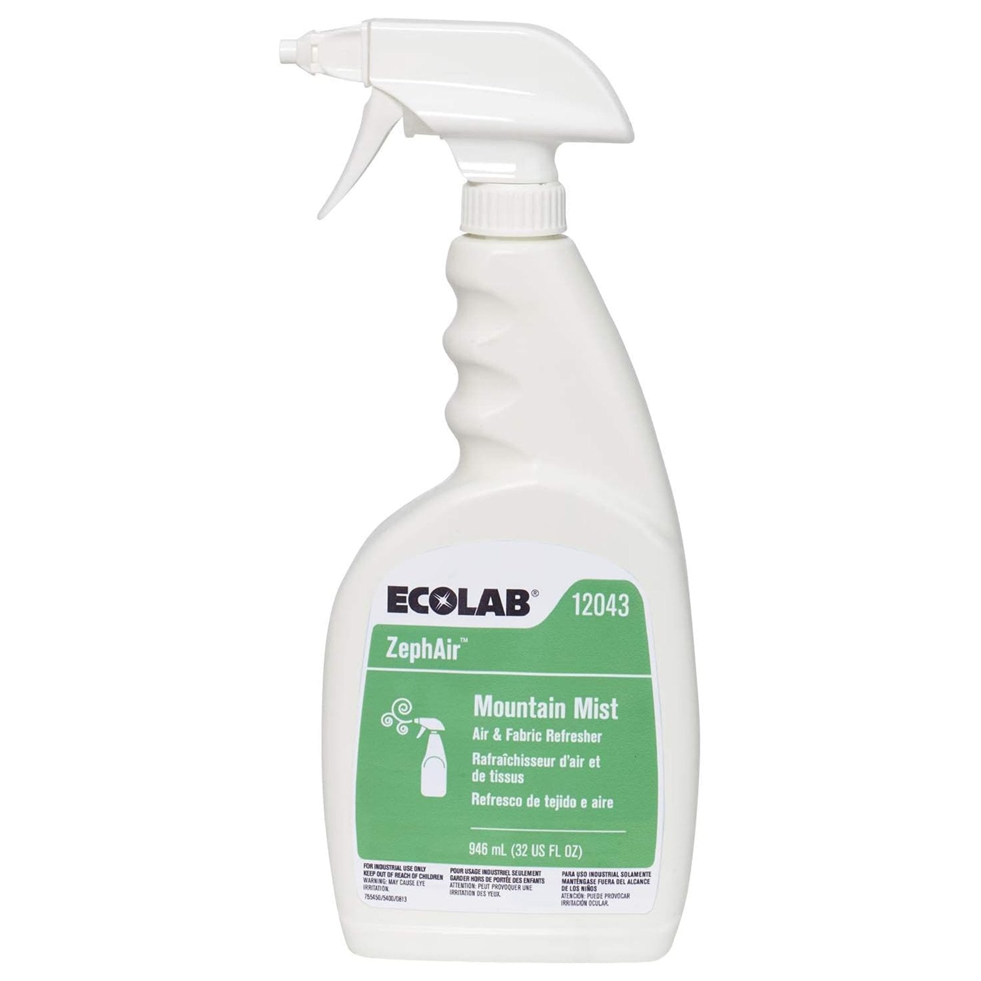 ZephAir™ Air and Fabric Refresher, Mountain Mist Scent, 32-ounce Spray Bottle - Housekeeping>Air Fresheners and Deodorizer...