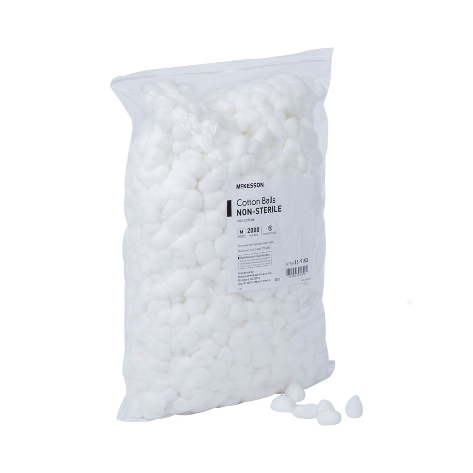 McKesson Medium Cotton Ball-Cotton Ball McKesson Medium NonSterile