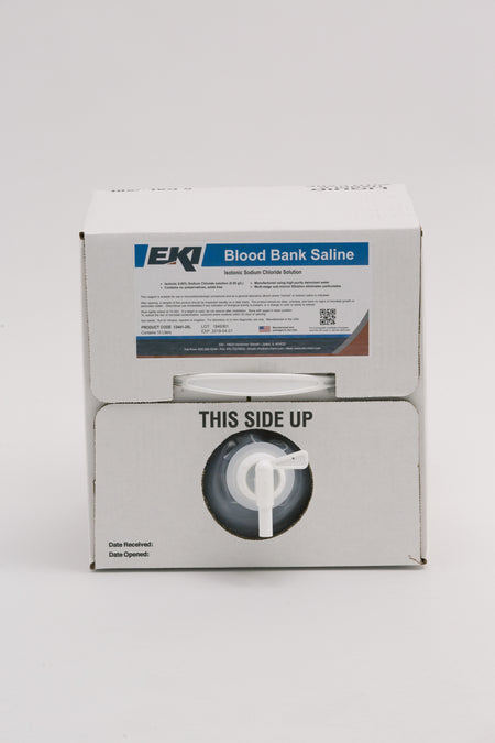 Immunohematology Reagent Saline Blood Bank 0.85% 20 Liter - Clinical Laboratory>Chemicals and Solutions - EK Industries Inc