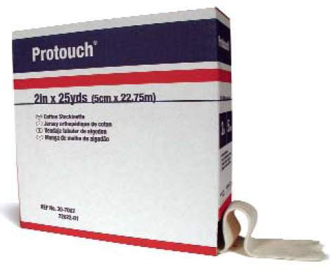 Protouch Stockinette-Stockinette Tubular Protouch 1 Inch X 25 Yard Cotton NonSterile