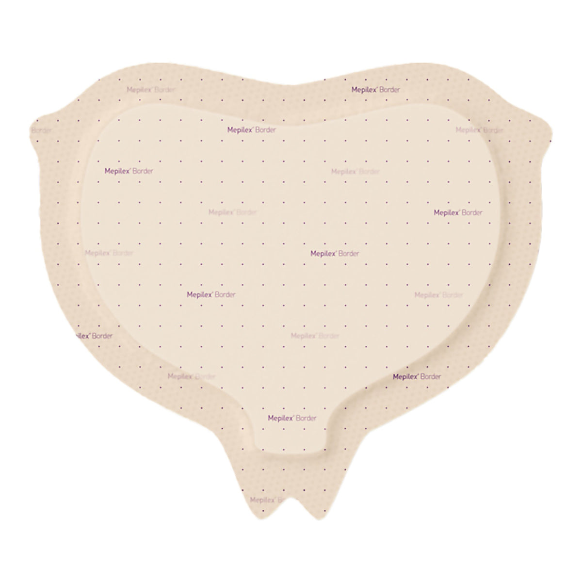 Mepilex® Border Sacrum Foam Dressing, 22 x 25 Centimeter - Wound Care>Advanced Wound Care>Foam Dressings - Molnlycke
