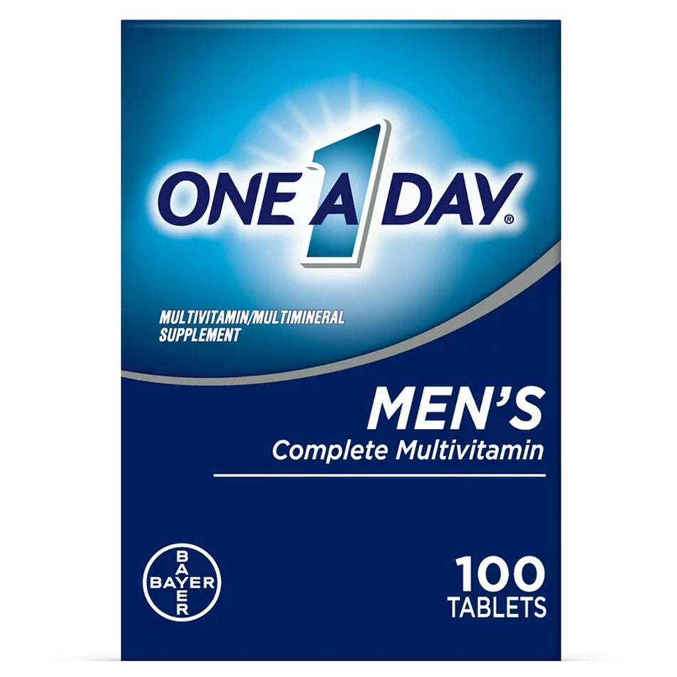 One A Day Men's Complete Multivitamin Tablets-Multivitamin Supplement One A Day� Tablet 100 per Bottle