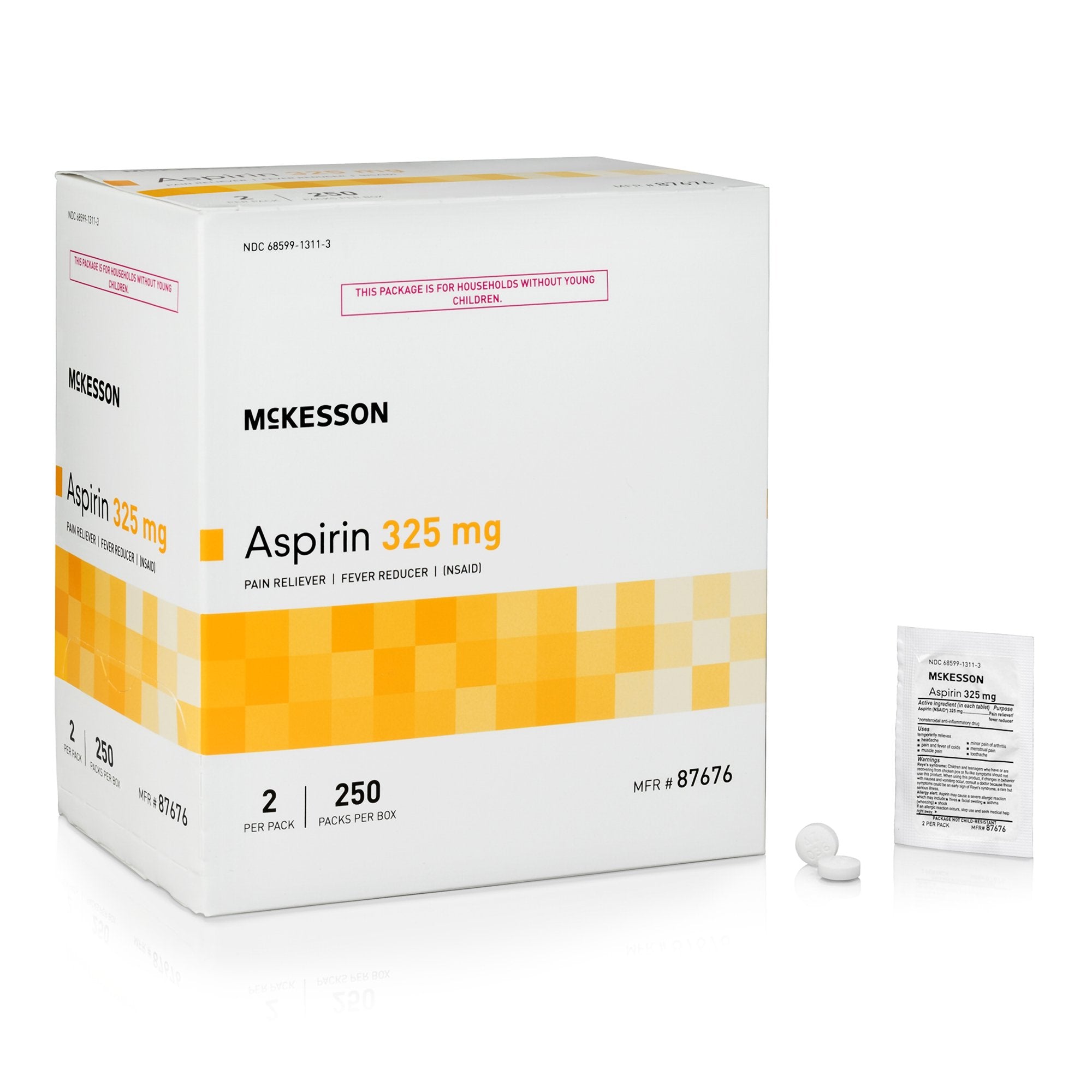 MooreBrand® Aspirin - Pharmaceuticals>Over the Counter>Pain Relief - McKesson Brand