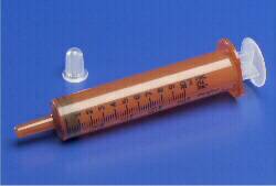 Monoject Oral Medication Syringe, 3 mL-Oral Medication Syringe Monoject 3 mL Oral Tip Without Safety