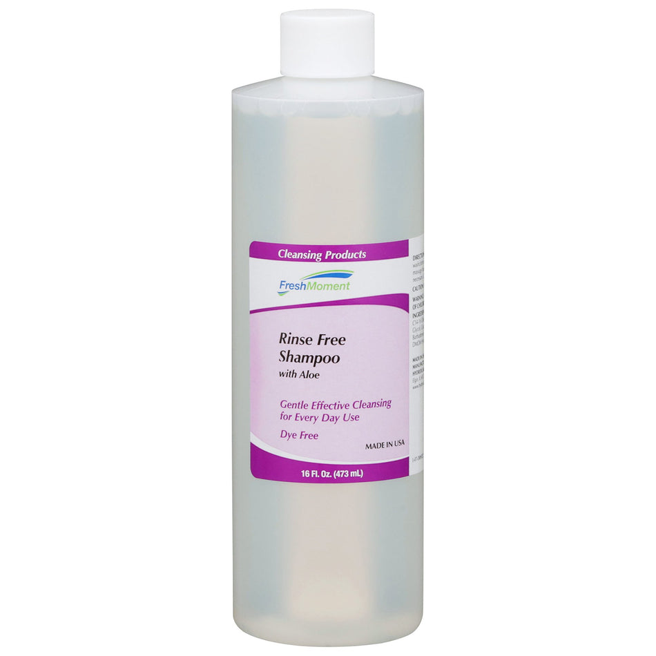 Fresh Moment Rinse-Free Shampoo 16 oz. Bottle-Rinse-Free Shampoo Fresh Moment 16 oz. Bottle Floral Scent