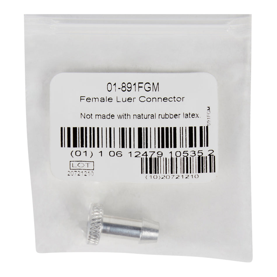 entrust Performance Plus Female Blood Pressure Unit Tube Luer Connector-Blood Pressure Connector McKesson LUMEON