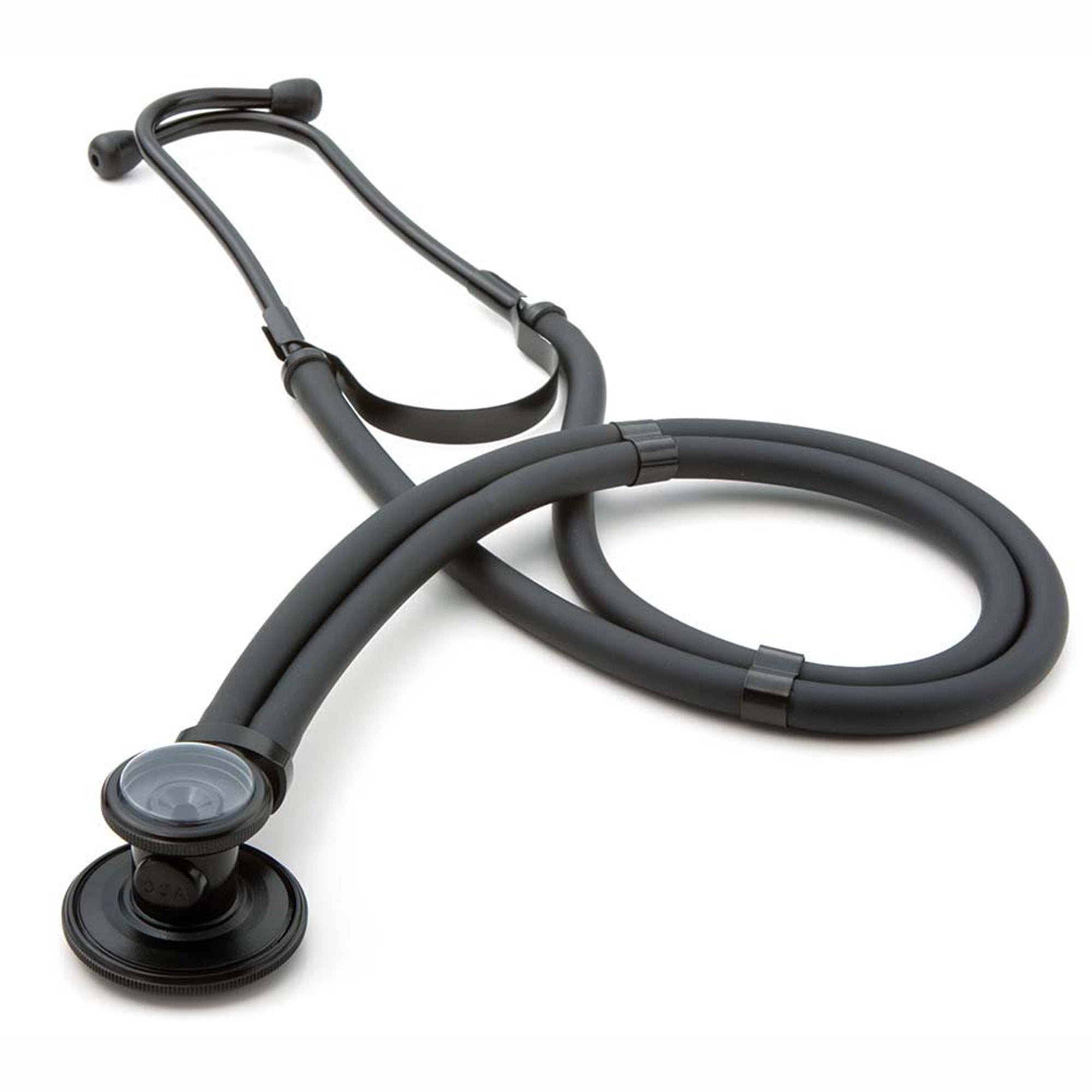 Adscope 646 Sprague - Rappaport Stethoscope-Sprague Stethoscope Adscope 646 Black 2-Tube 22 Inch Tube Double Sided Chestpiece