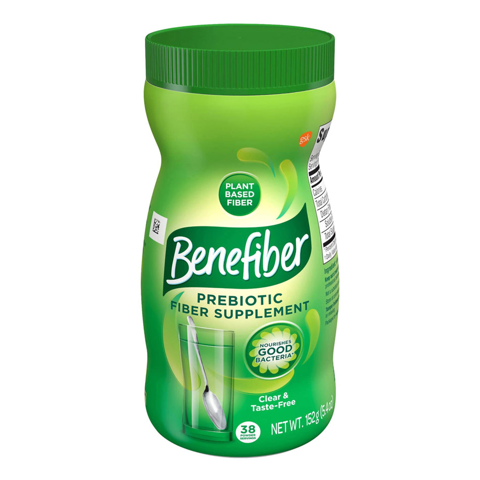 Benefiber Prebiotic Fiber Supplement, 5.4-ounce bottle-Oral Supplement Benefiber Unflavored Powder 5.4 oz. Bottle