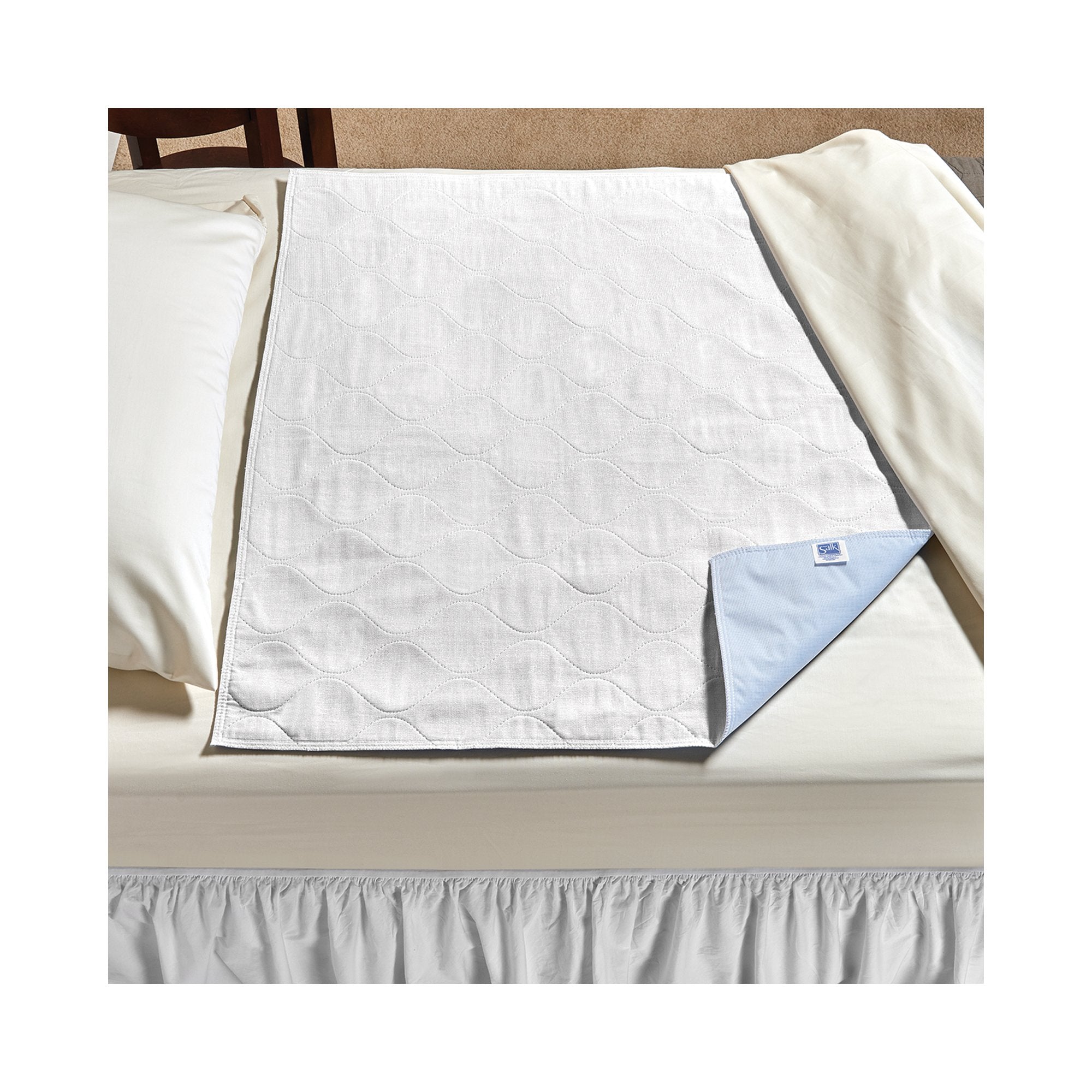 CareFor Economy Underpad, 23 x 36 Inch-Reusable Underpad CareFor Economy 23 X 36 Inch Polyester / Rayon Moderate Absorbency