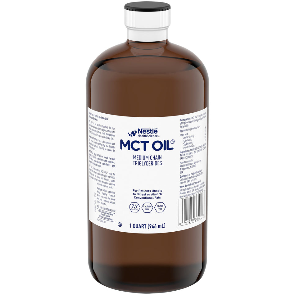 MCT Oil� Medium Chain Triglycerides, 1-quart Bottle-Oral Supplement MCT Oil� Unflavored Liquid 32 oz. Bottle