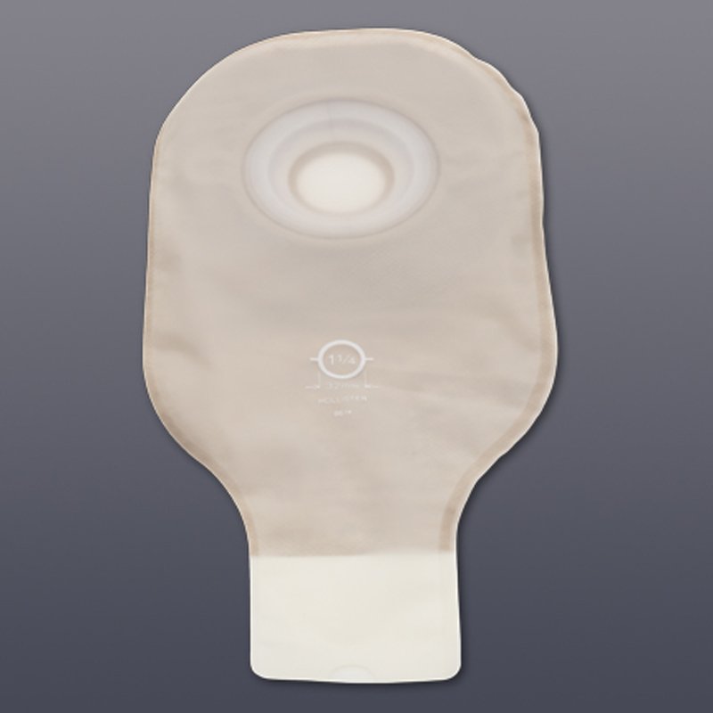 Premier Flextend One-Piece Drainable Transparent Colostomy Pouch, 12-Inch Length, 1-3/8 Inch Stoma-"Colostomy Pouch Premier Flextend One-Piece System 12 Inch Length Convex, Pre-Cut 1-3/8 Inch Stoma Drainable"