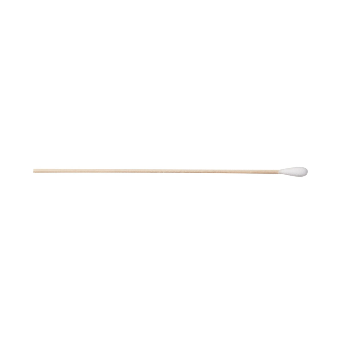 McKesson Sterile Swabsticks, Cotton Tip, 6 Inch Wood Shaft-Swabstick McKesson Cotton Tip Wood Shaft 6 Inch Sterile 1 per Pack