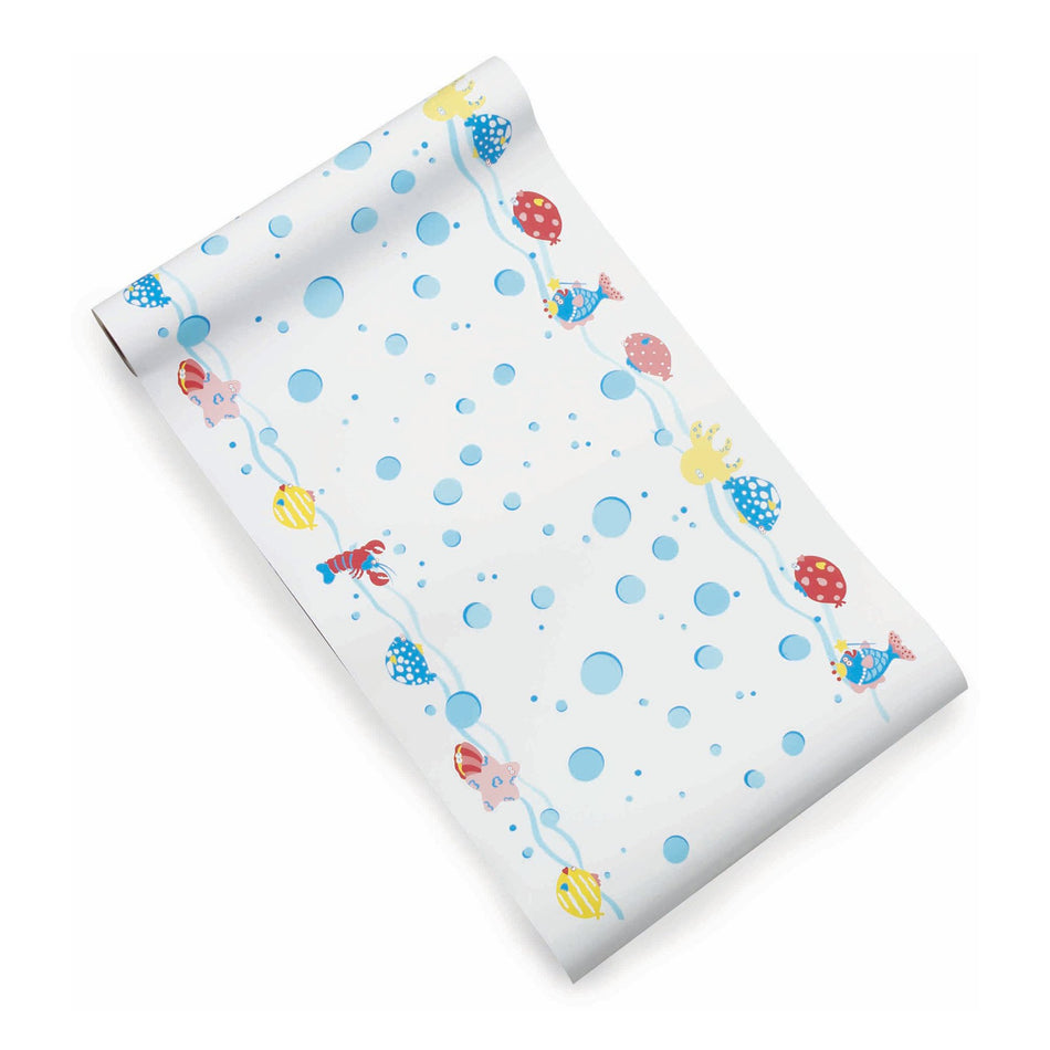 McKesson Smooth Table Paper, 18 Inch x 75 Yard, Print (Under the Sea)-Table Paper McKesson 18 Inch Width 225 Foot Length Print (Under the Sea) Smooth