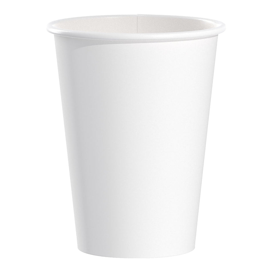 Solo Paper Drinking Cup, 12-ounce capacity-Drinking Cup Solo 12 oz. White Paper Disposable