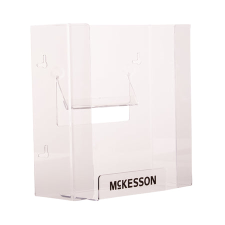 McKesson Glove Box Holder, 4 x 10 x 10 Inch-Glove Box Holder McKesson Horizontal or Vertical Mounted 2-Box Capacity Clear 4 X 10 X 10-3/4 Inch Plastic