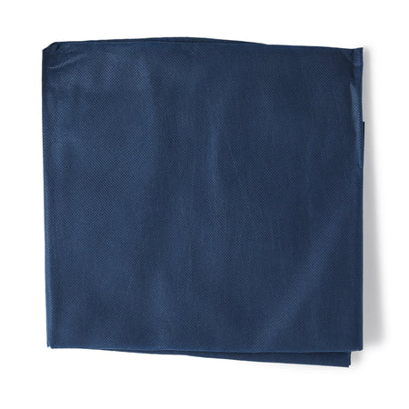 FlexDrape Dark Blue Flat Stretcher Sheet, 40 x 84 Inch-Stretcher Sheet Graham Medical Flat 40 X 84 Inch Blue Nonwoven Disposable
