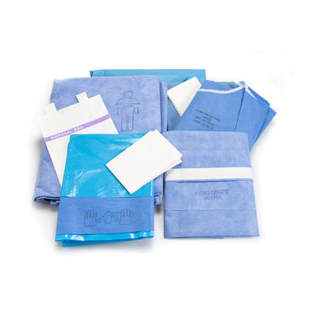 McKesson Eye, Ear, Nose and Throat Drape Pack - Textiles>Procedure Drapes and Sheets>Drape Packs - McKesson Brand