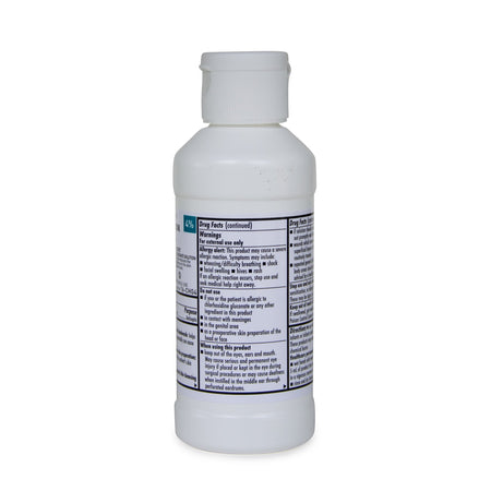 McKesson Antiseptic Skin Cleanser, 4-ounce Flip-Top Bottle-Antiseptic Skin Cleanser McKesson 4 oz. Flip-Top Bottle 4% Strength CHG (Chlorhexidine Gluconate) / Isopropyl Alcohol NonSterile