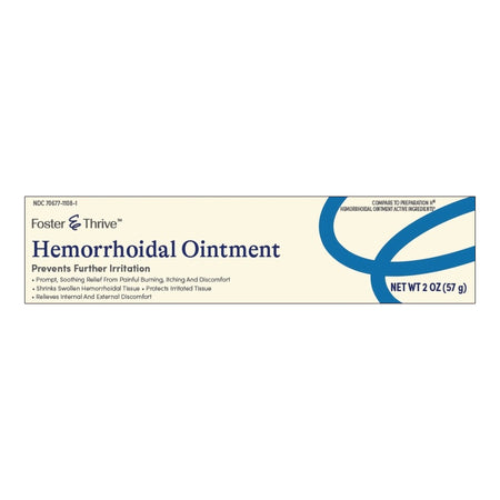 Foster & Thrive™ Hemorrhoidal Ointment - Pharmaceuticals>Over the Counter>Gastrointestinal>Hemorrhoid Relief - McKesson Brand