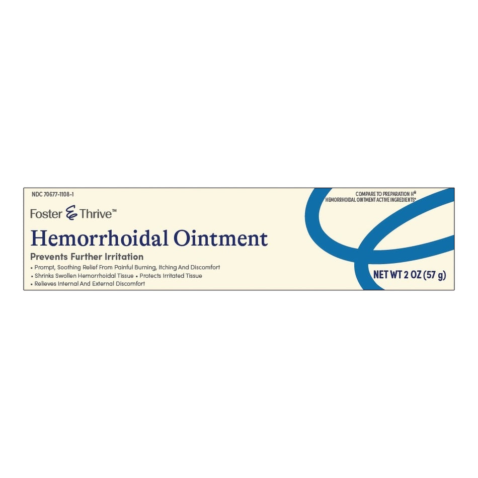 Foster & Thrive™ Hemorrhoidal Ointment - Pharmaceuticals>Over the Counter>Gastrointestinal>Hemorrhoid Relief - McKesson Brand