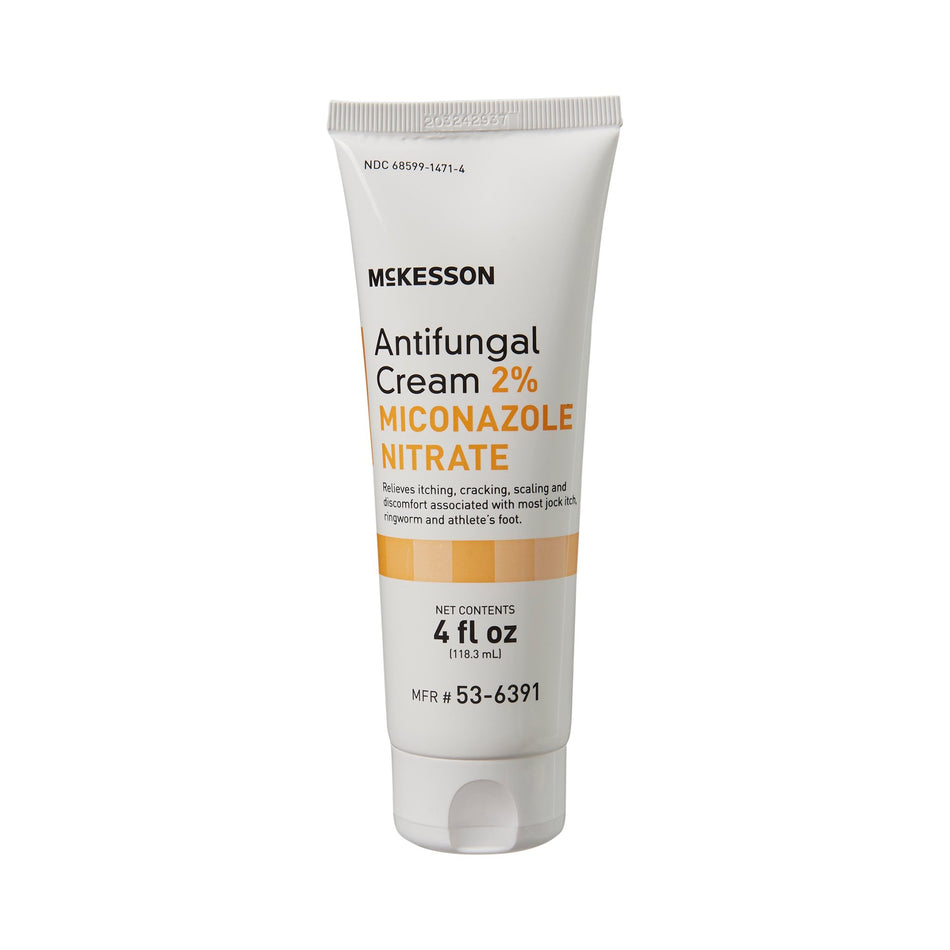 McKesson Miconazole Nitrate Antifungal Cream-Antifungal McKesson Brand 2% Strength Cream 4 oz. Tube