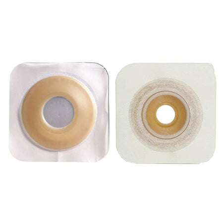 Sur-Fit Natura Colostomy Barrier With 1 Inch Stoma Opening-"Ostomy Barrier Sur-Fit Natura Precut, Extended Wear Durahesive Adhesive 57 mm Flange Sur-Fit Natura System Hydrocolloid 1-1/2 Inch Opening 5 X 5 Inch"