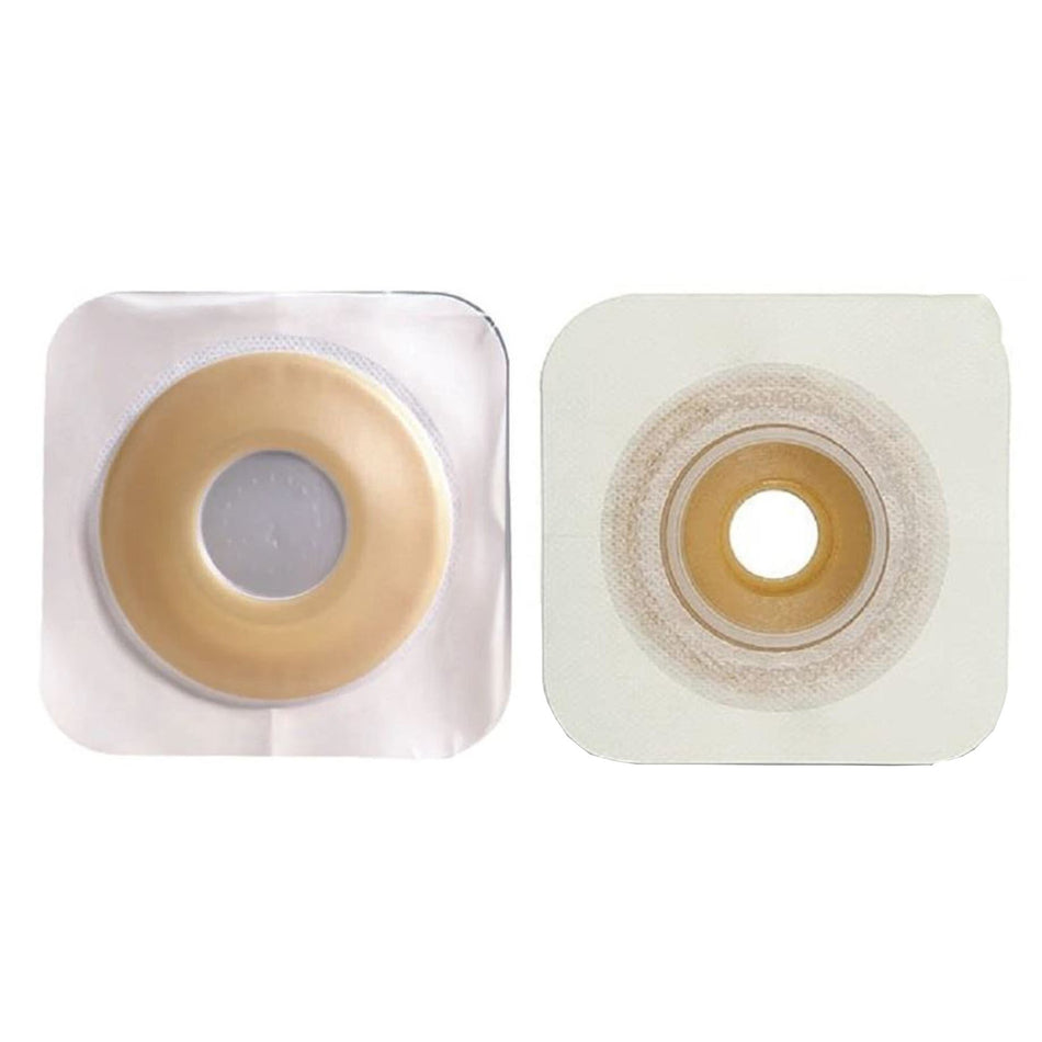 Sur-Fit Natura� Colostomy Barrier With 1� Inch Stoma Opening-"Ostomy Barrier Sur-Fit Natura� Precut, Extended Wear Durahesive� Adhesive 57 mm Flange Sur-Fit� Natura� System Hydrocolloid 1-1/2 Inch Opening 5 X 5 Inch"