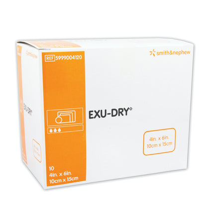 Smith & Nephew Exu-Dry Anti-Shear Super Absorbent Dressing, 4 x 6 inch - Wound Care>Advanced Wound Care>Super Absorbent Dr...