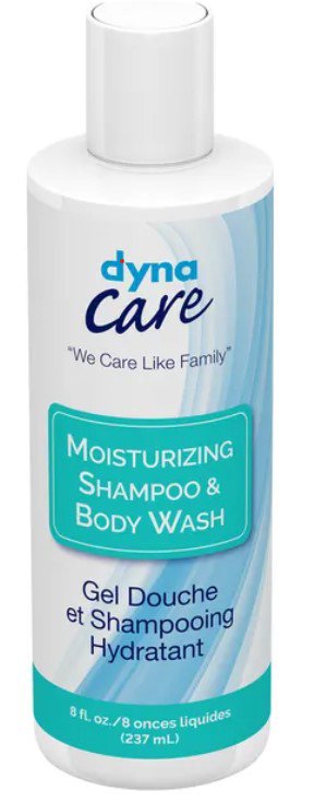 dynarex Shampoo and Body Wash-Shampoo and Body Wash dynaCare 8 oz. Flip Top Bottle Tropical Scent