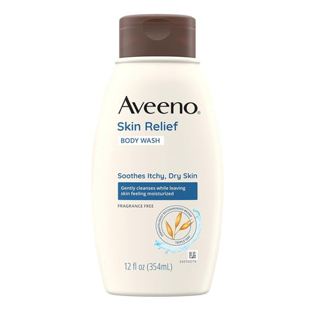 Aveeno Skin Relief Body Wash, 12 oz. Bottle-Body Wash Aveeno Skin Relief Liquid 12 oz. Bottle Unscented