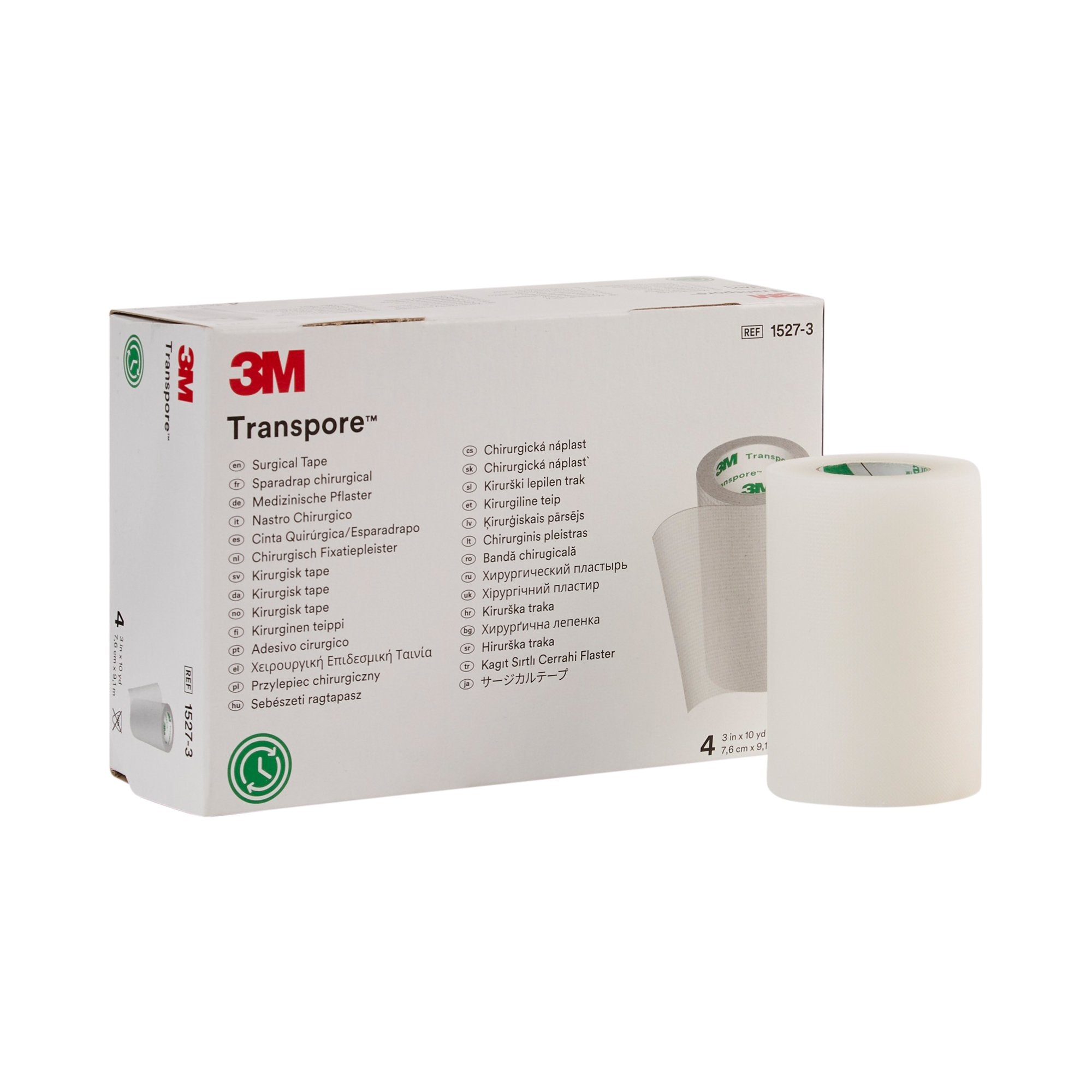 3M™ Transpore™ Plastic Medical Tape, 3 Inch x 10 Yard, Transparent - Wound Care>General Wound Care>Medical Tapes and Faste...