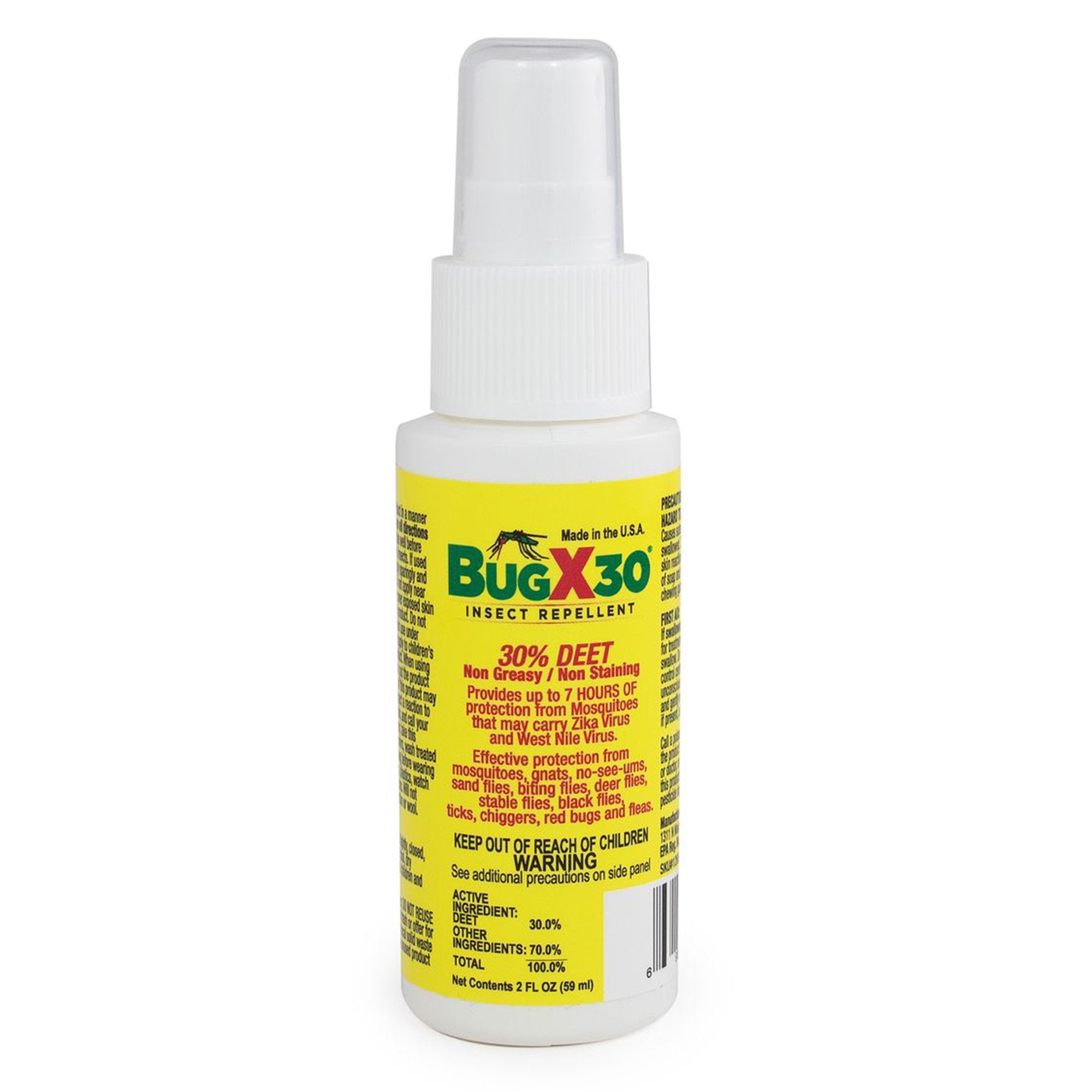 BugX® 30% DEET Insect Repellent, 2-ounce spray bottle - Pharmaceuticals>Over the Counter>First Aid - Coretex Products