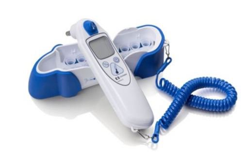 Genius Tympanic Thermometer-Tympanic Ear Thermometer with Base Genius Ear Probe Wall Mount