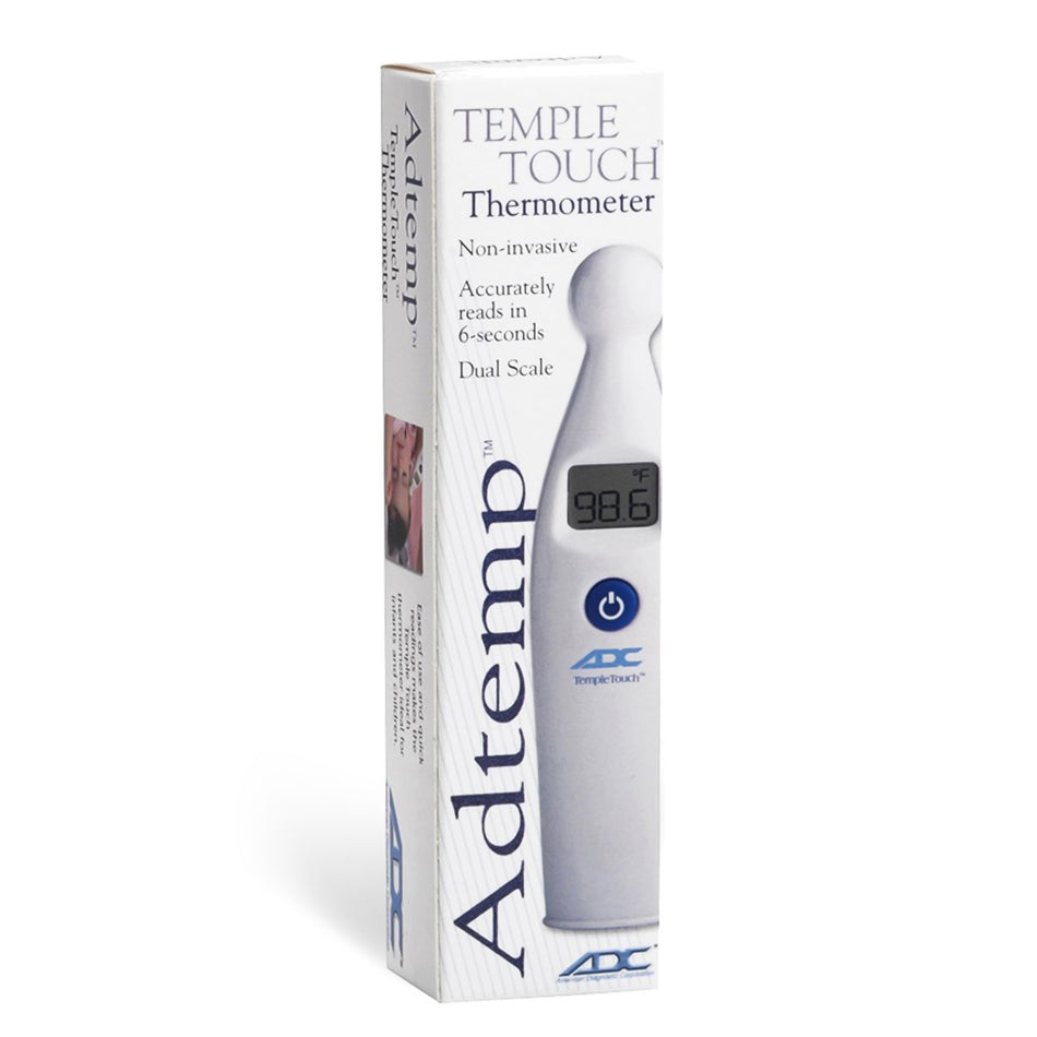 AdTemp Temple Touch Digital Thermometer-Temporal Contact Thermometer Adtemp 427 Temporal Probe Handheld