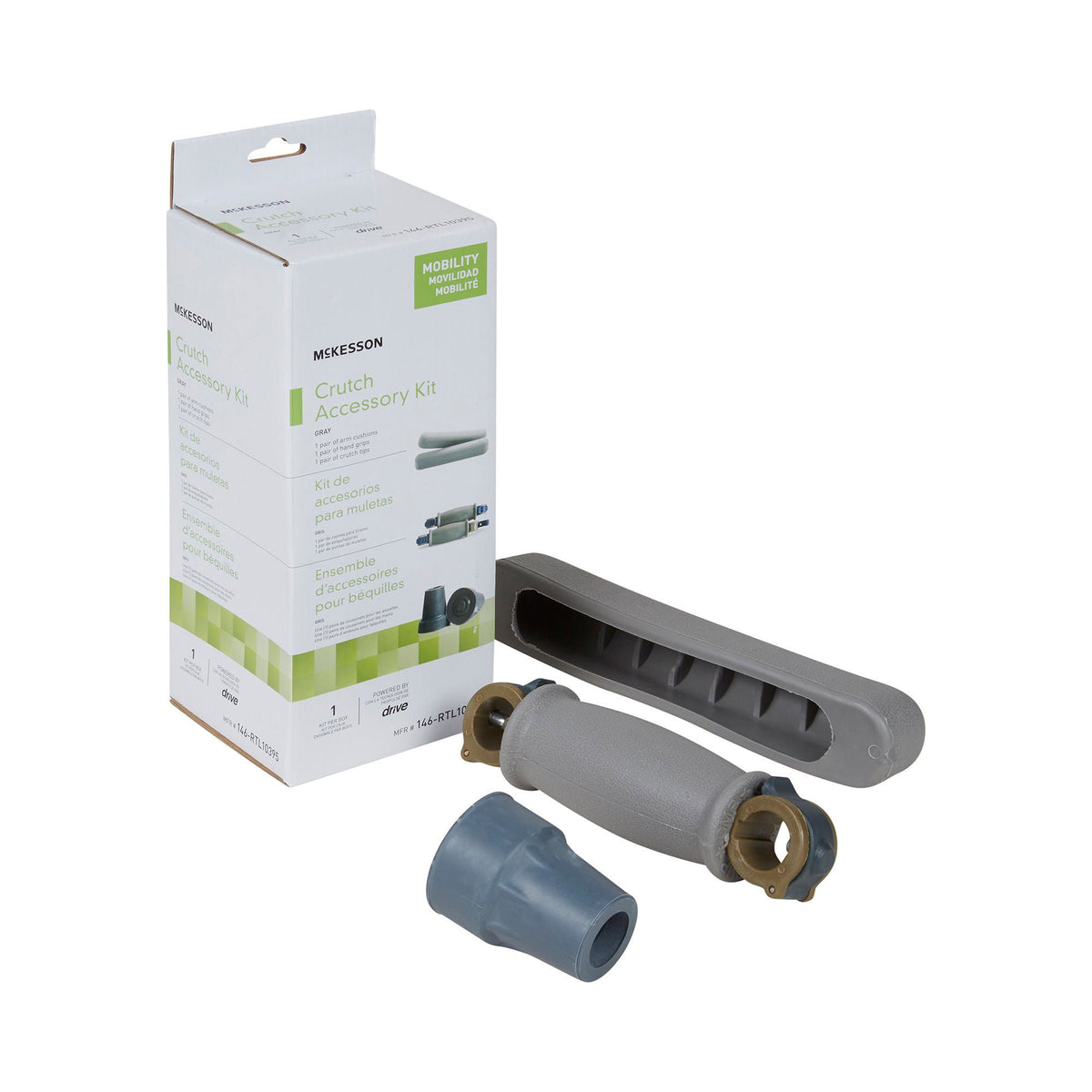 McKesson Crutch Accessory Kit - Ambulatory Equipment>Ambulatory Accessories - McKesson Brand