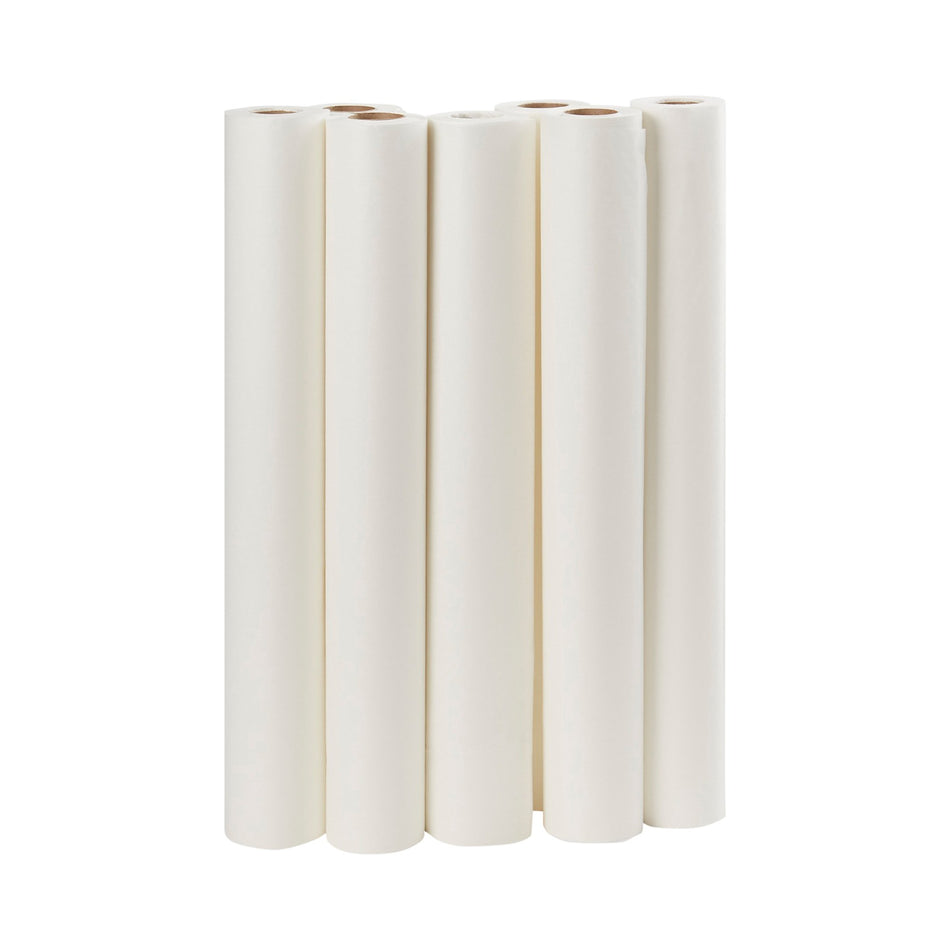 McKesson Smooth Table Paper, 21 Inch x 75 Yard, White - Textiles>Table Paper - McKesson Brand