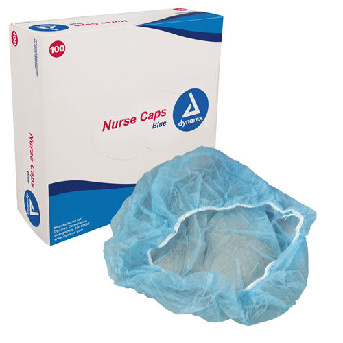 Surgical Caps Blue 24 Bx/100