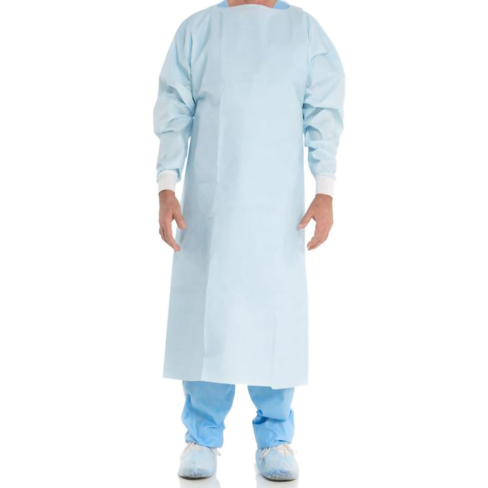 Halyard Chemotherapy Procedure Gown-Chemotherapy Procedure Gown 2X-Large Blue NonSterile ASTM F739-12 Disposable