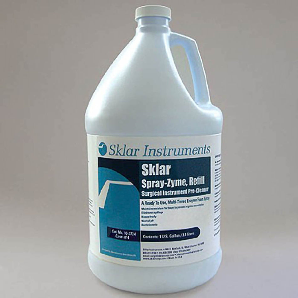 Spray-Zyme Enzymatic Instrument Detergent / Presoak-Enzymatic Instrument Detergent Spray-Zyme Foam RTU 1 gal. Jug Mild Scent