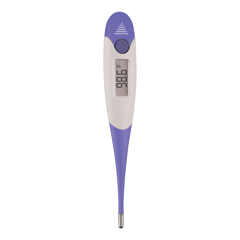 Veridian 9-Piece 9-Second FLEX-TIP Digital Thermometers with Display-Digital Stick Thermometer Veridian Oral / Rectal / Axillary Probe Handheld