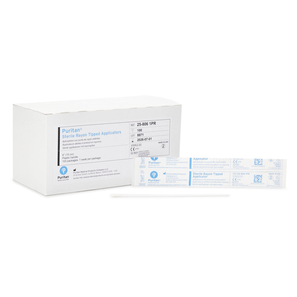 Puritan Specimen Collection Swab, 6-Inch Length-Puritan Specimen Collection Swab 6 Inch Length Sterile