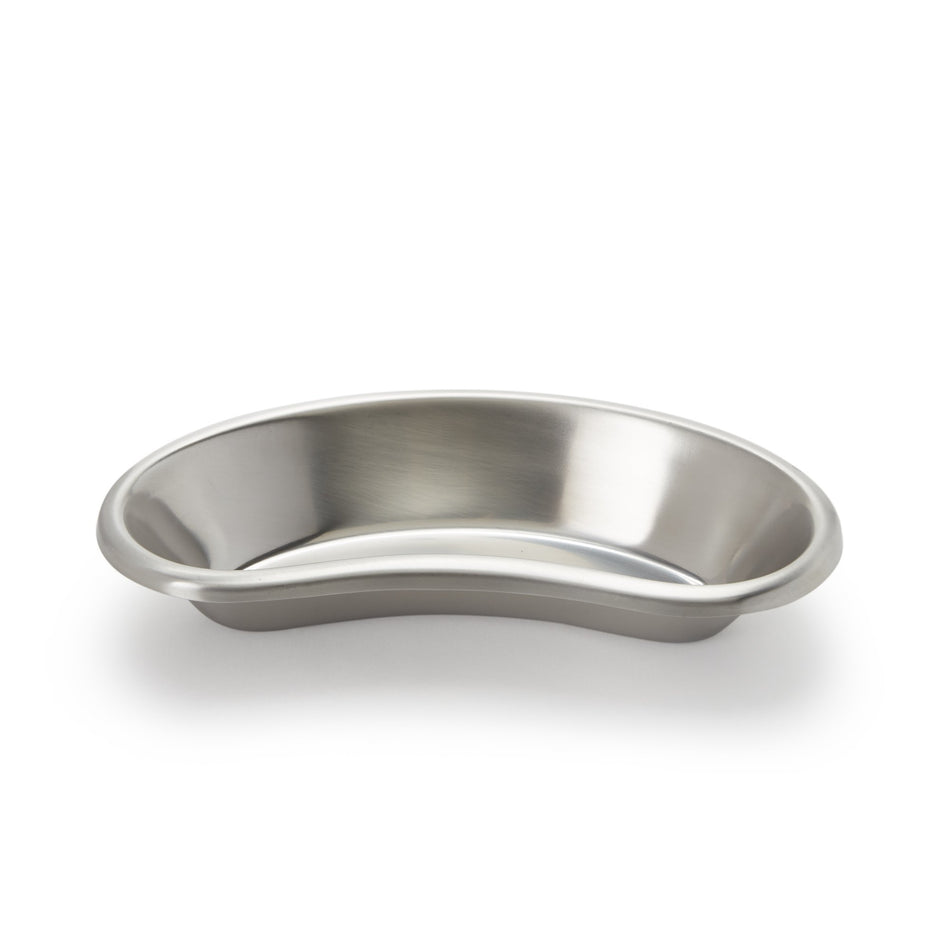 McKesson Stainless Steel Emesis Basin, 20-ounce capacity-Emesis Basin McKesson Silver 20 oz. Stainless Steel Reusable