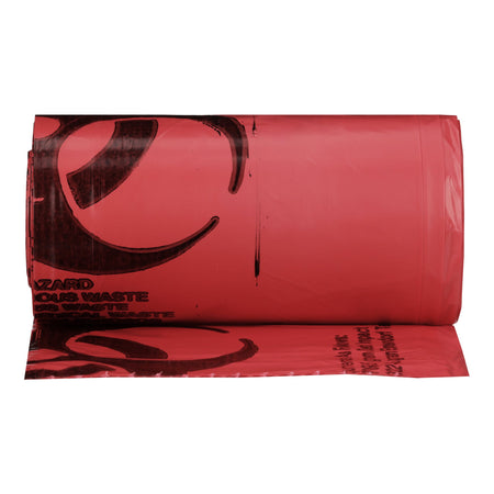 McKesson Infectious Waste Bag-Infectious Waste Bag McKesson 7 to 10 gal. Red Bag Polymer Film 24 X 24 Inch