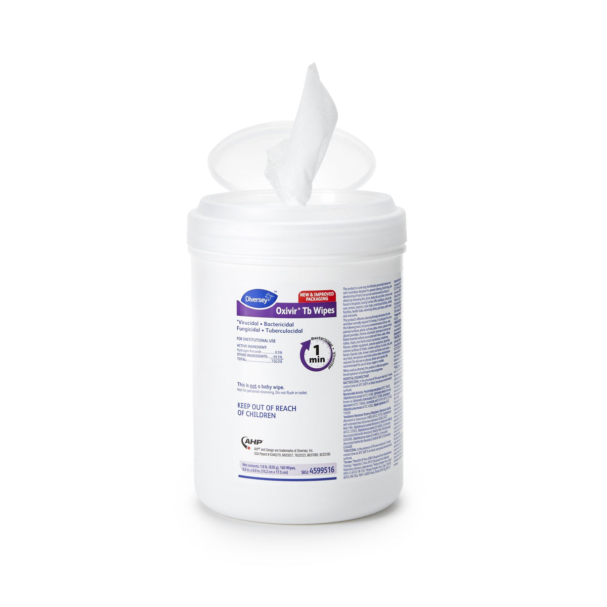 Oxivir® Tb Surface Disinfectant Wipes - Housekeeping>Cleaners and Disinfectants - Essendant Co/United Stationers