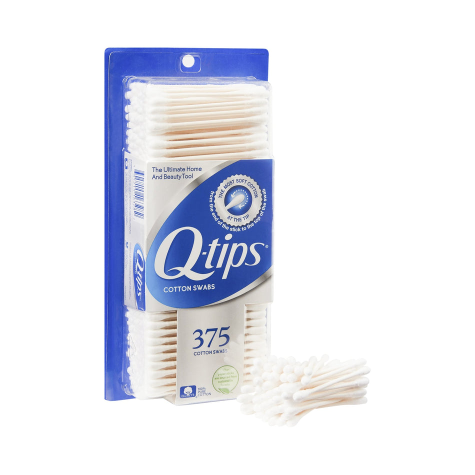 Q-Tip� Swabstick-Swabstick Q-Tip� Cotton Tip Cotton Shaft 3 Inch NonSterile 375 per Pack