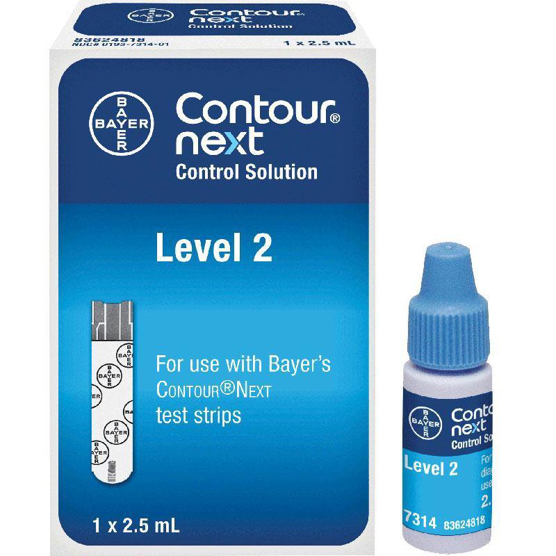 Contour® Next Blood Glucose Control Solution for use with Blood Glucose Meter - Diagnostic Instruments and Supplies>Diabet...