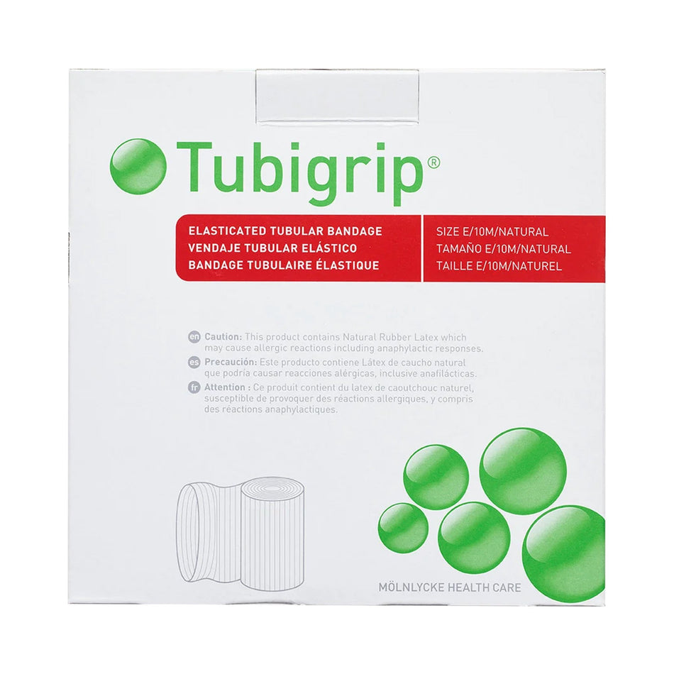 Tubigrip� Pull On Elastic Tubular Support Bandage, 10 Meter, Size C-Elastic Tubular Support Bandage Tubigrip� 2-3/4 Inch X 11 Yard Medium Arm / Small Ankle Pull On Natural NonSterile Size C Standard Compression