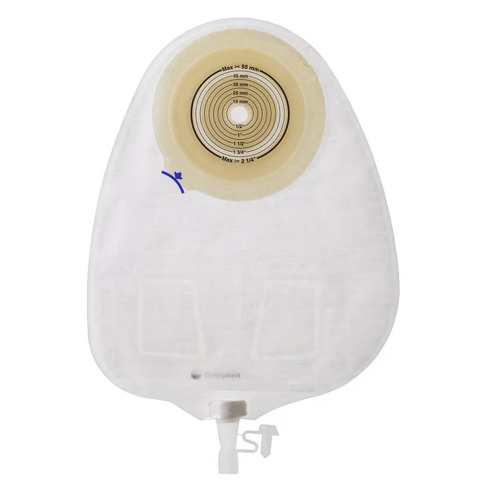 Assura New Generation One-Piece Drainable Transparent Urostomy Pouch, 10 Inch Length, 3/8 to 2 Inch Stoma-"Urostomy Pouch Assura New Generation One-Piece System 10-3/4 Inch Length, Maxi Flat, Trim to Fit 3/8 to 2-1/4 Inch Stoma Drainable"
