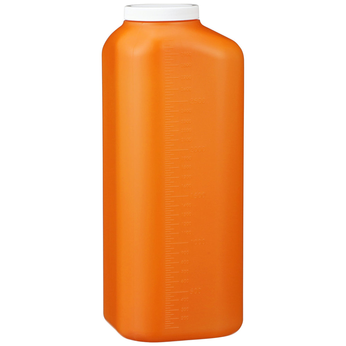 McKesson 24-Hour Urine Specimen Collection Container, 3,000 mL-"24 Hour Urine Specimen Collection Container McKesson 3,000 mL (101 oz.) Screw Cap Unprinted NonSterile"