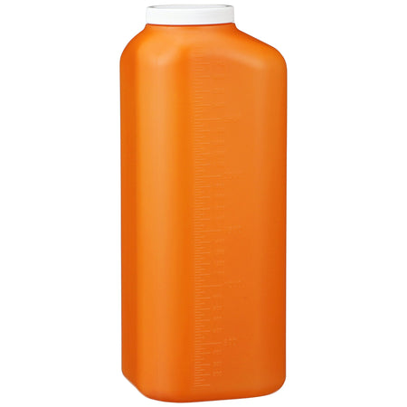 McKesson 24-Hour Urine Specimen Collection Container, 3,000 mL-"24 Hour Urine Specimen Collection Container McKesson 3,000 mL (101 oz.) Screw Cap Unprinted NonSterile"